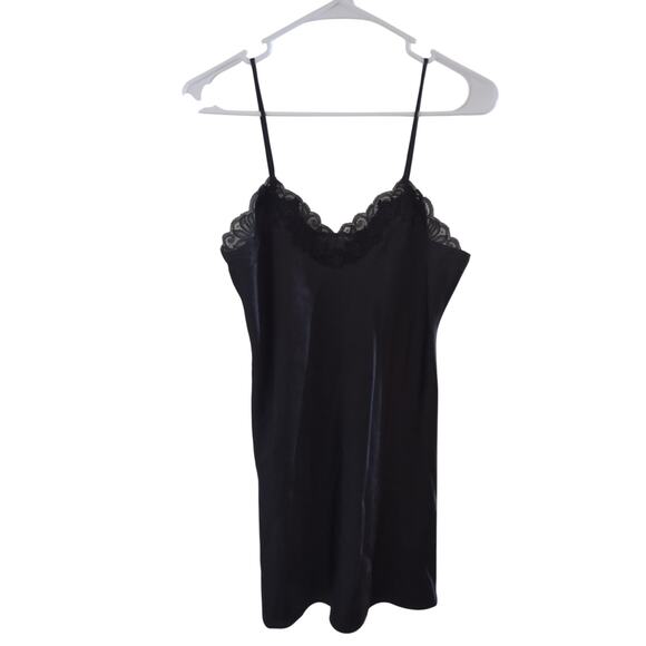VTG Wisteria Intimates Slip Mini Dress Small Whimsigoth Romantic Fairy Grunge - Picture 1 of 4